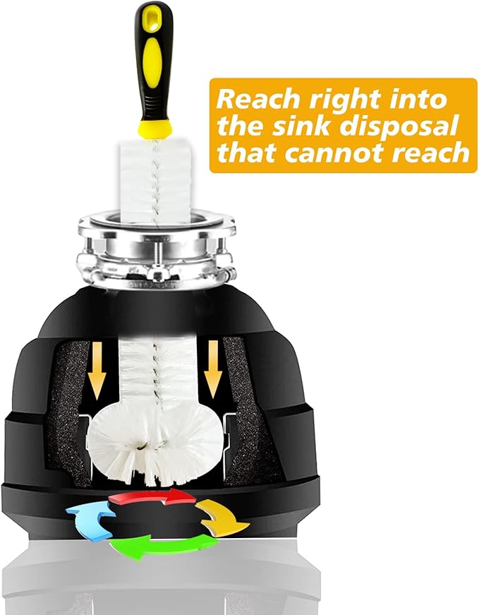 Garbage Disposal Cleaner Brush Garbage Disposal Brush Cleaning Brush Disposer - Image 4