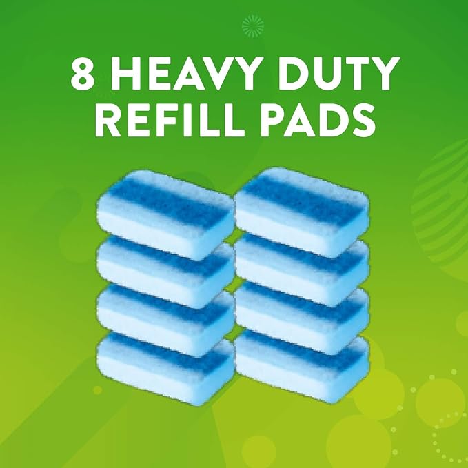 Scrubbing Bubbles Flushable Toilet Wand Refills, Fresh Brush Heavy Duty Toilet - Image 4