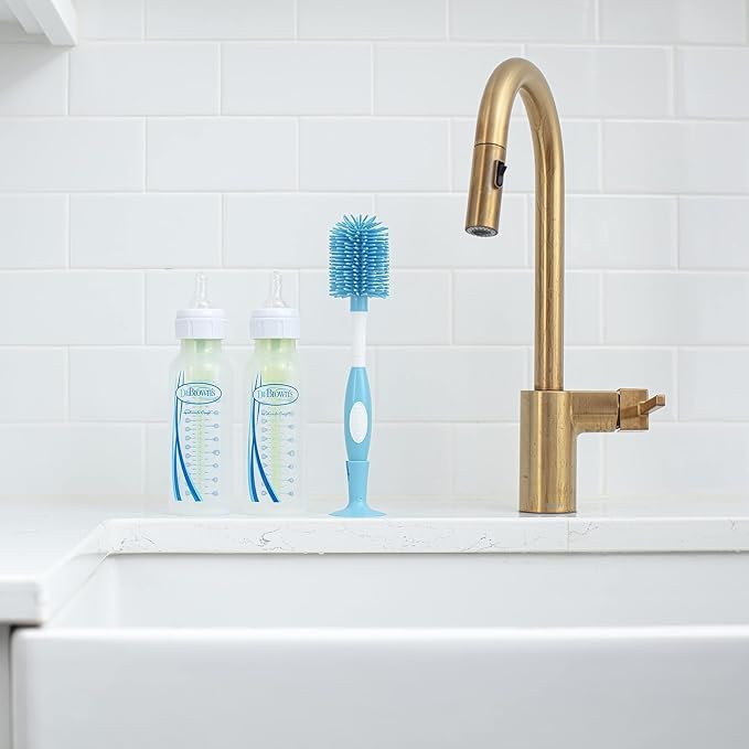 Dr. Brown's Soft Touch No Scratch Baby Bottle Cleaning Brush Nipple Cleaner - Image 6