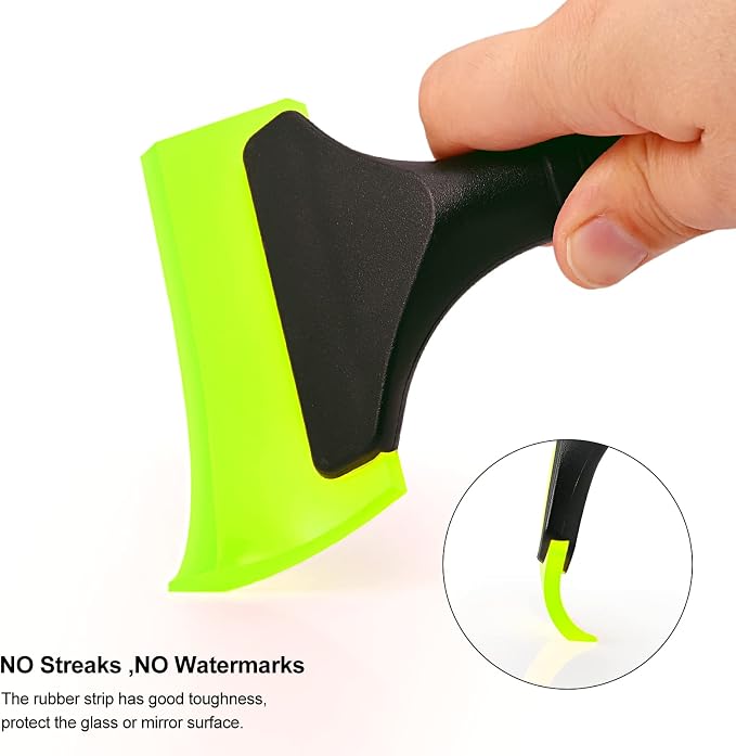 EHDIS Small Squeegee 5 inch Rubber Window Tint Windshield Scraper - Image 5
