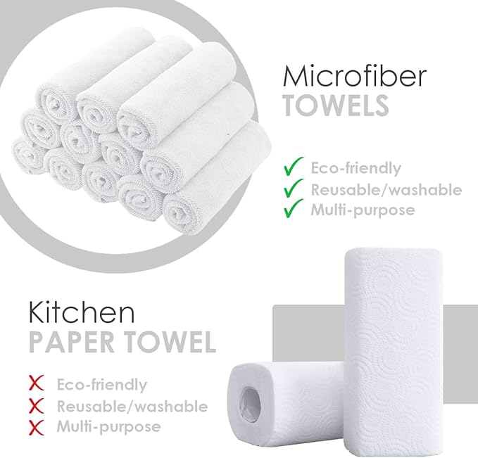 Avalon Towels Microfiber Cleaning Cloths - Image 2