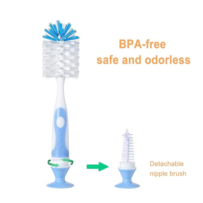 Chemimoso Multifunctional Cleaning Brush, Baby Bottle Brush, Bottle Brush - Image 7