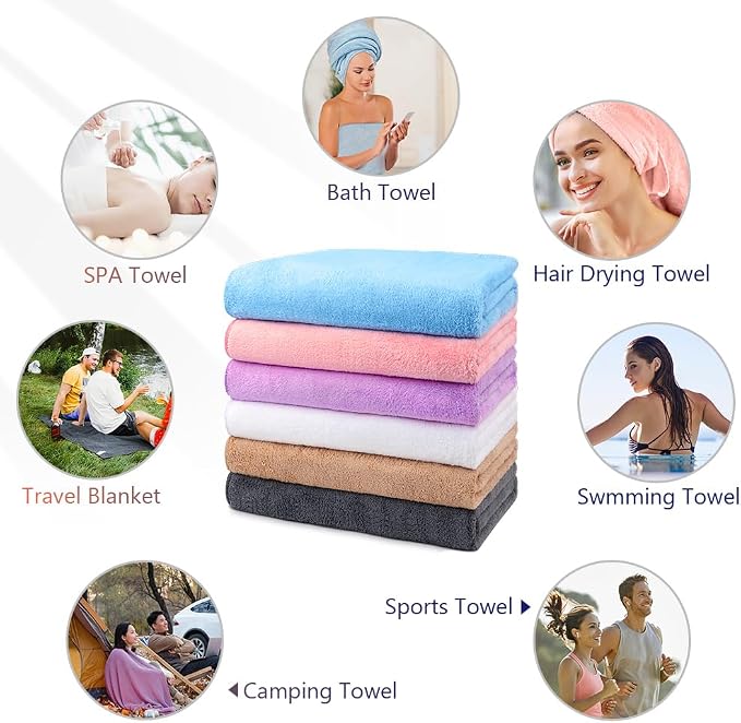 Orighty Bath Towels Pack of 6 - Image 7
