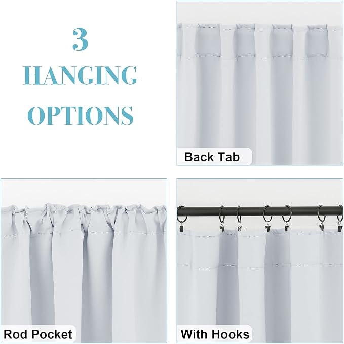 RYB HOME Small Window Curtains - Image 6