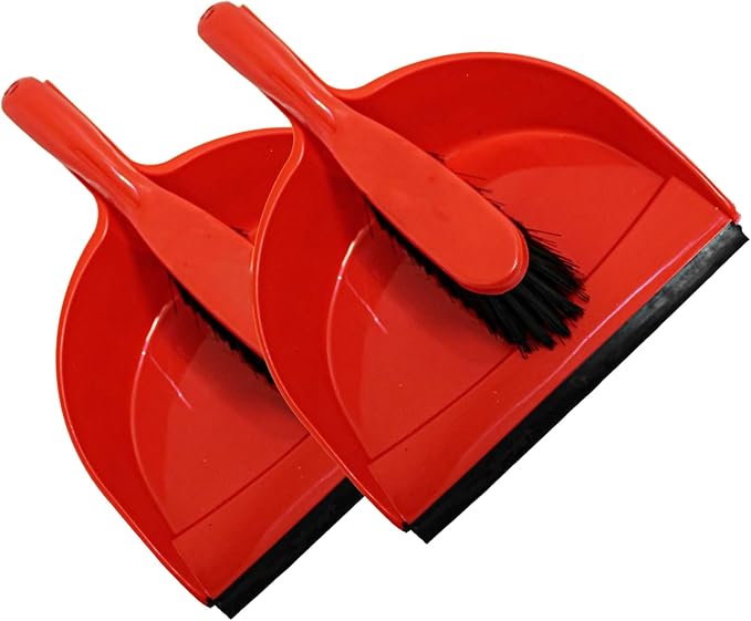 Dust Pan And Brush, Dustpan and Brush Sets, 2 Sets Plastic Mini Dustpan and by BEAHING