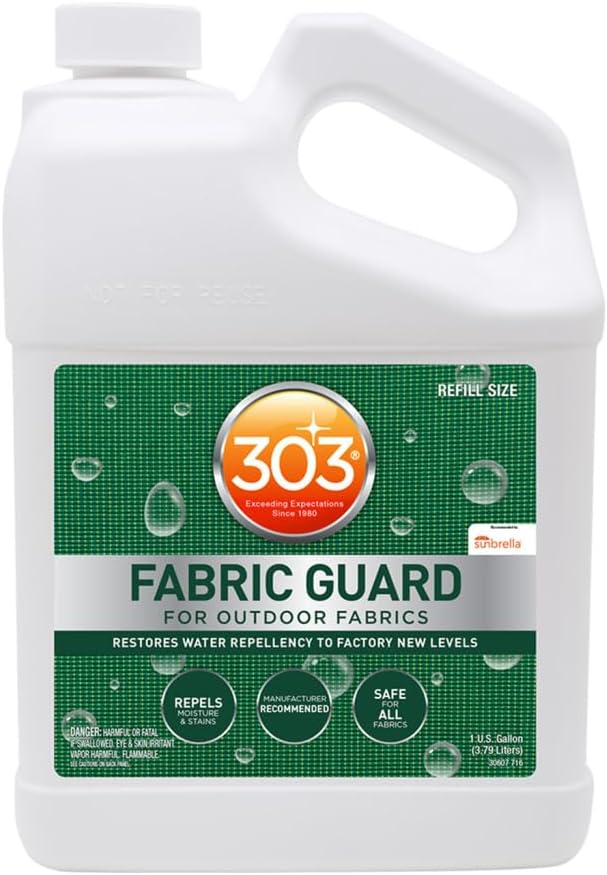 303 Products Fabric Guard – Water Repellent & Stain Shielding Fabric Spray by 303Products