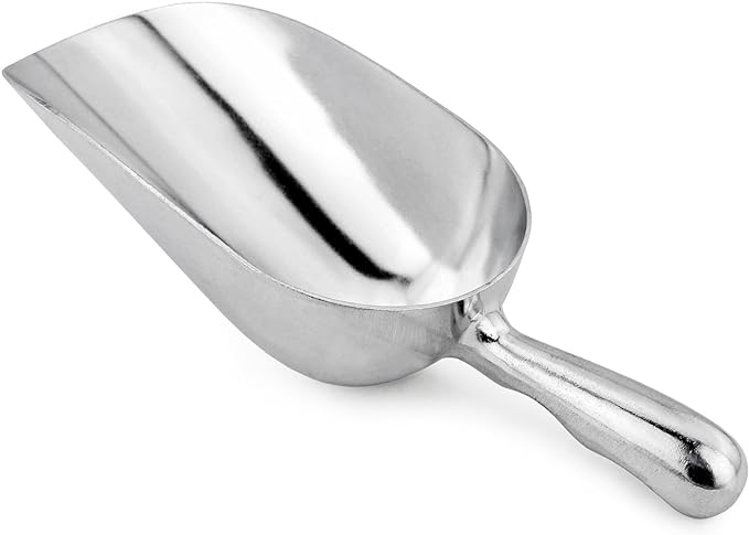 New Star Foodservice 34547 One-Piece Cast Aluminum Round Bottom Bar Ice Flour by NewStarFoodservice