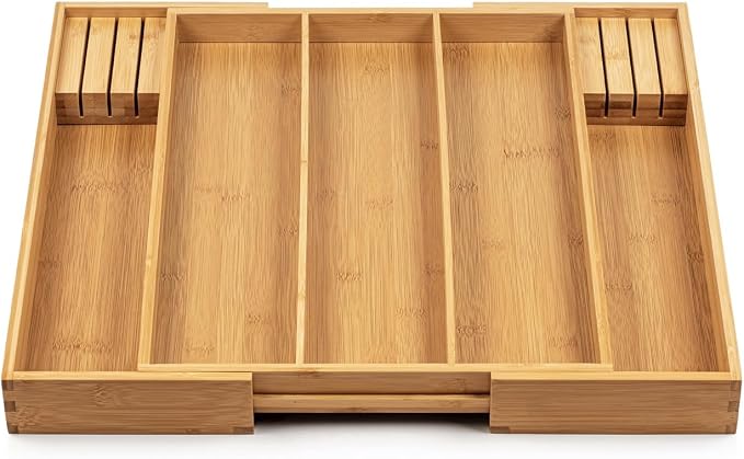 Purawood Kitchen Drawer Organizer - Image 3