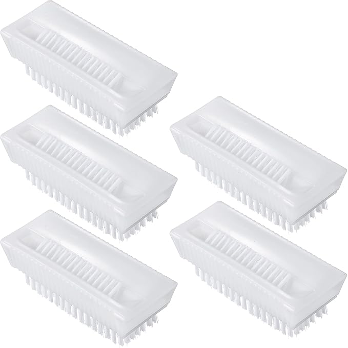 Boao 5 Pcs Hand Scrub Brushes for Nail Cleaning Fingernail Brush Soft Non by Boao