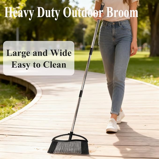 3 Pack Wide Heavy Duty Angle Broom - Image 5
