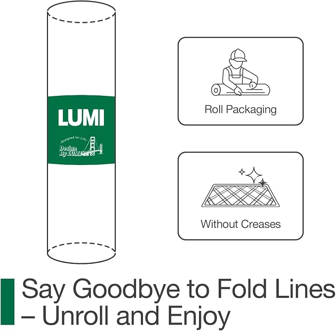 LUMI Indoor Door Mat 32"x48", Ultra Thin Low Profile Non-Slip Doormat - Image 3