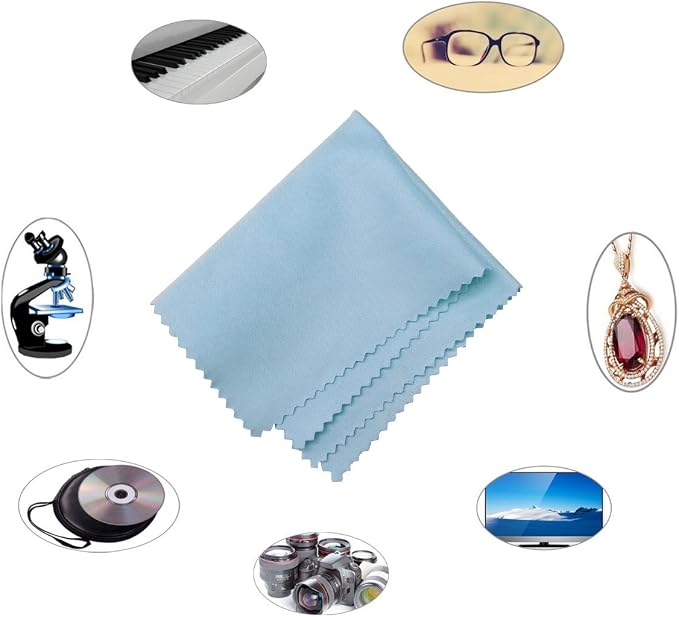 Microfiber Screen Cleaning Cloths, HTTX 4-Pack 6 x 7 inches - Image 2