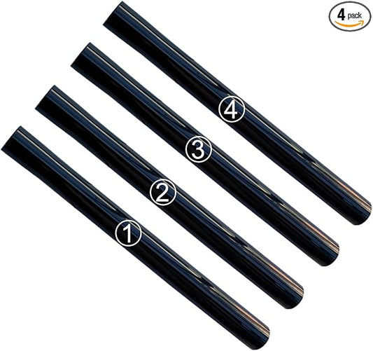 4Pack 1.25 Inch Vacuum Extension Wands by VACEXT
