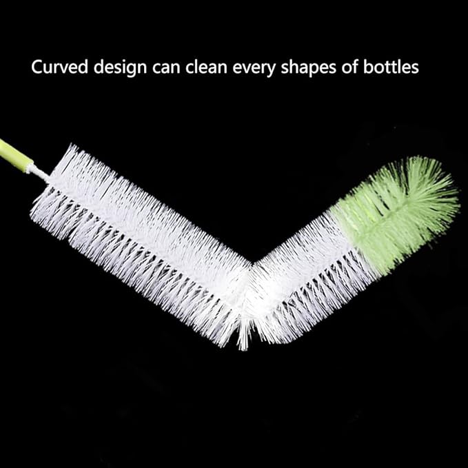 TISSA Long Bottle Cleaning Brush 18" Extra Long x 2.17" Extra Wide Brush - Image 2