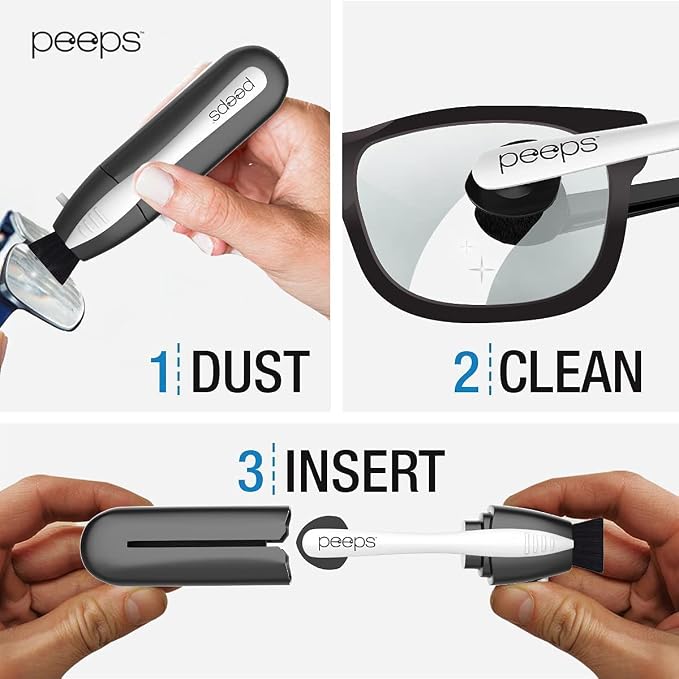 CarbonKlean Peeps Eyeglass Lens Cleaner - Image 3