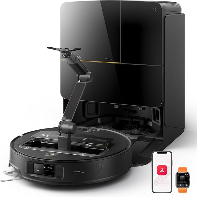 roborock Saros Z70 Robot Vacuum and Mop, OmniGrip Arm, AI-Powered, 000Pa Suction by Roborock