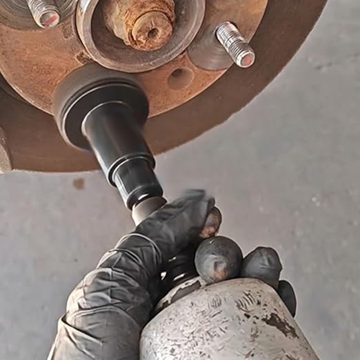 Inner Rim Cleaner & Wheel Hub Rust Removal Tool, Drill Attachment - Image 5