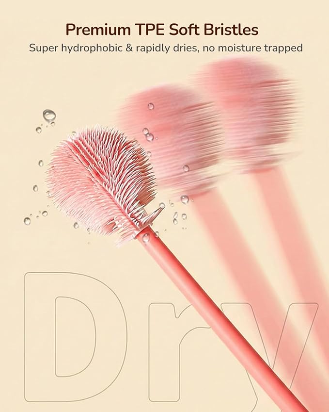 Extendable Bottle Brush with Straw Cleaner Brush, 10.8 to 14 Inches Adjustable - Image 7