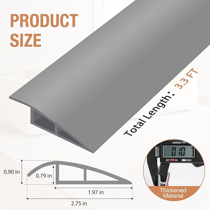 Floor Transition Strip Self Adhesive Vinyl Door Threshold - Image 5