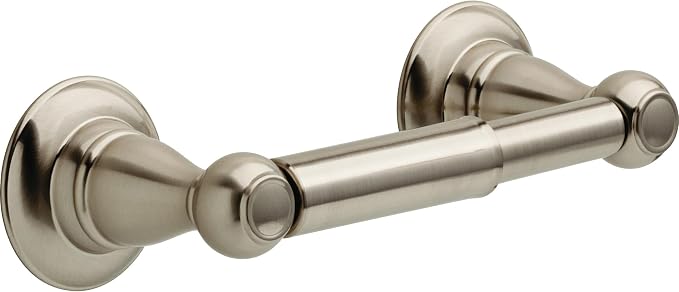Delta Faucet Porter Toilet Paper Holder, SpotShield Brushed Nickel, Bathroom by DeltaFaucet