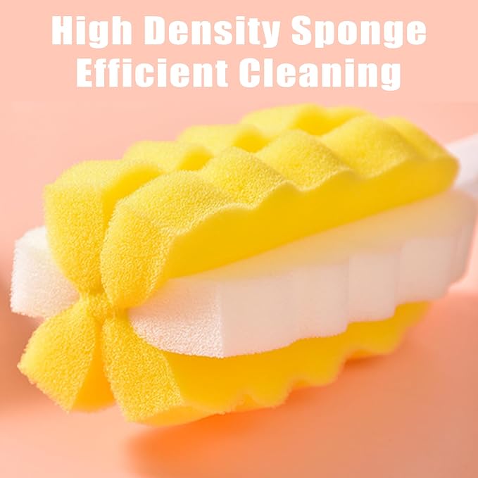8PCS Bottle Brush Replacement Sponge Heads Environmental Protection Cup Cleaner - Image 3
