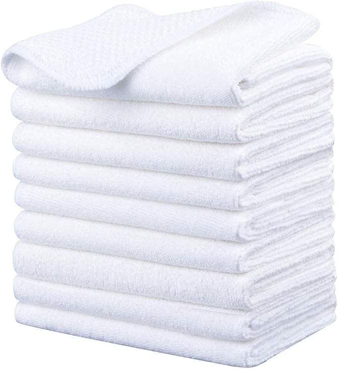 KinHwa Kitchen Washcloths for Dishes Absorbent Microfiber Dish Cloths Quick Dry by KinHwa
