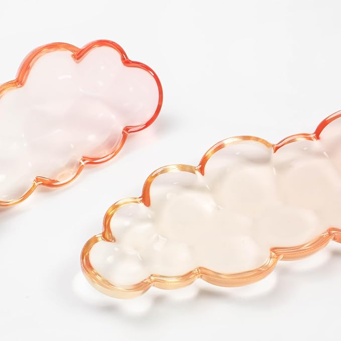 Gel Keyboard and Mouse Wrist Rest Set – Clear Cloud Wrist Rest - Image 8
