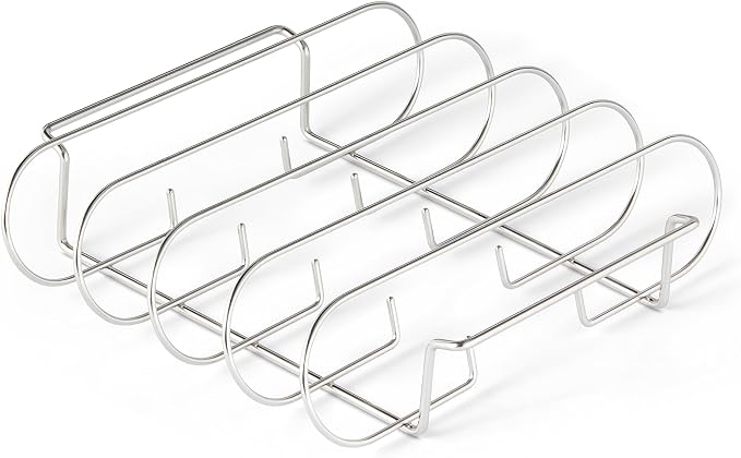 Amazon Basics Stainless Steel Rib Rack by AmazonBasics