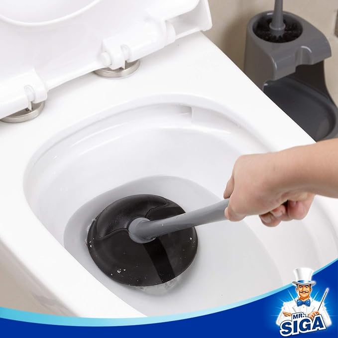 MR.SIGA Toilet Plunger and Bowl Brush Combo - Image 5