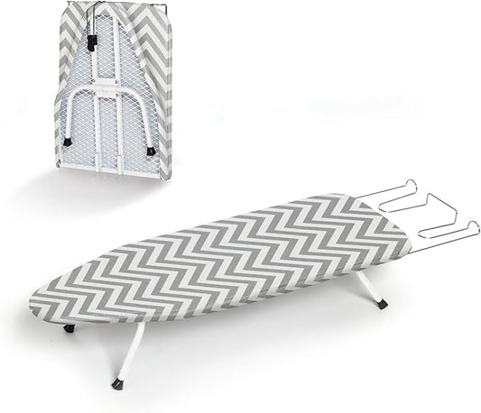 Folding Ironing Board for Small Space, RAINHOL Mini Collapsible Ironing Boards by RAINHOL
