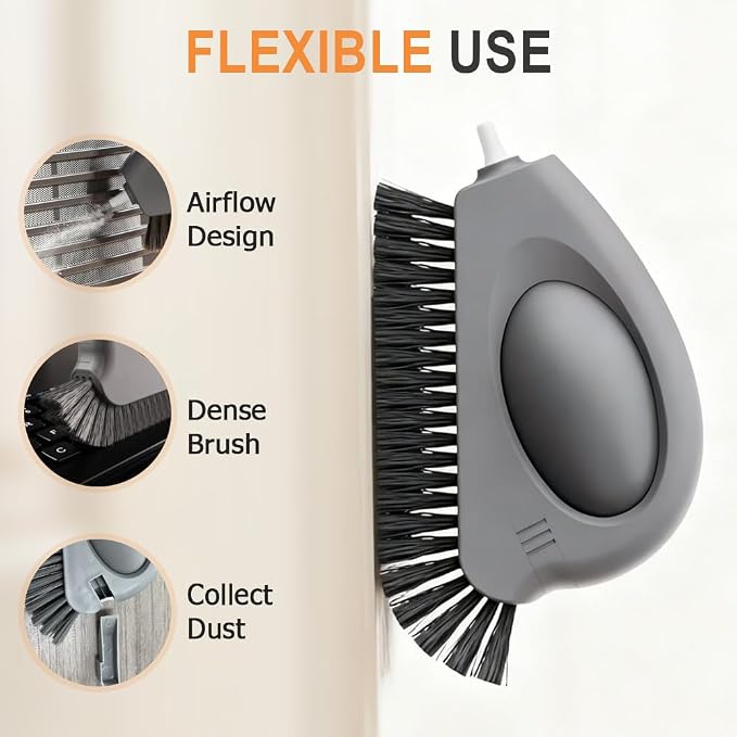 2 in 1 Groove Cleaning Brush, 2025 New Window Track Cleaning Tools, Crevice - Image 3