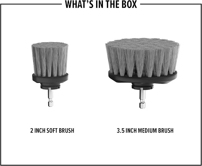 Dirt Devil Medium Bristle Cleaning Brush Set, 2 Piece, - Image 9
