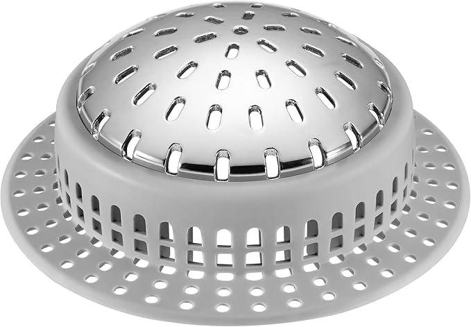 Shower Drain Hair Catcher, Shower Drain Cover, Bathtub Drain Hair Catcher by SayGoodbyetoHairClogging