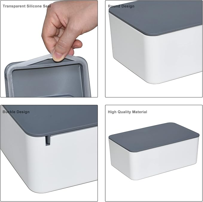 Diaper Wipes Dispenser, Tissue Storage Box Case, Wet Wipe Dispenser Holder - Image 6