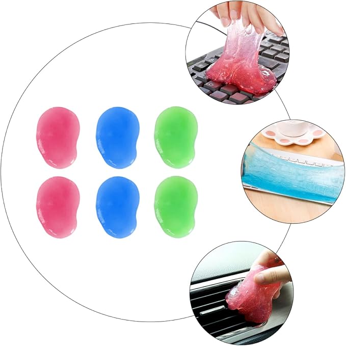 20pcs Detailing Cleaning Gel Keyboard Cleaning Mud Computer Dust Remover Supply - Image 5