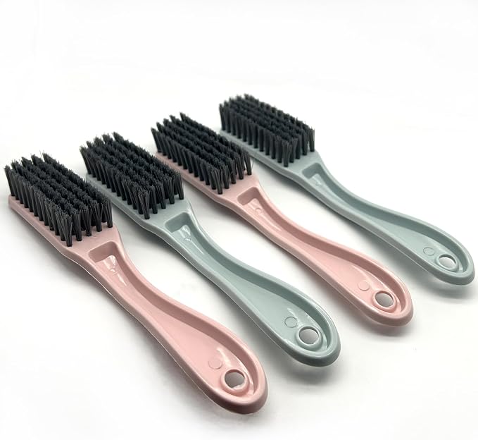 Nail Brush Foot Brush Curved Handle Grip Hand Fingernail Scrub Brush Home - Image 7
