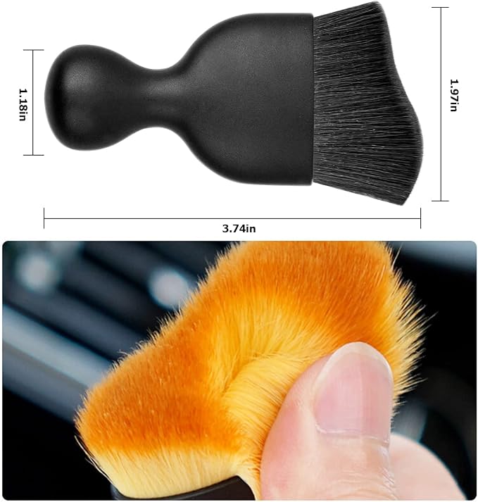 Blilo 2PCS Car Interior Detailing Brush - Image 2