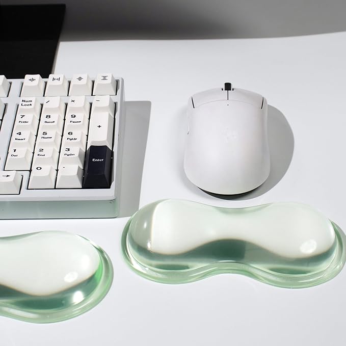 Clear Gel Mouse Wrist Rest, Relax Your Wrist, Cute Ergonomic Silicone Wrist Rest - Image 4