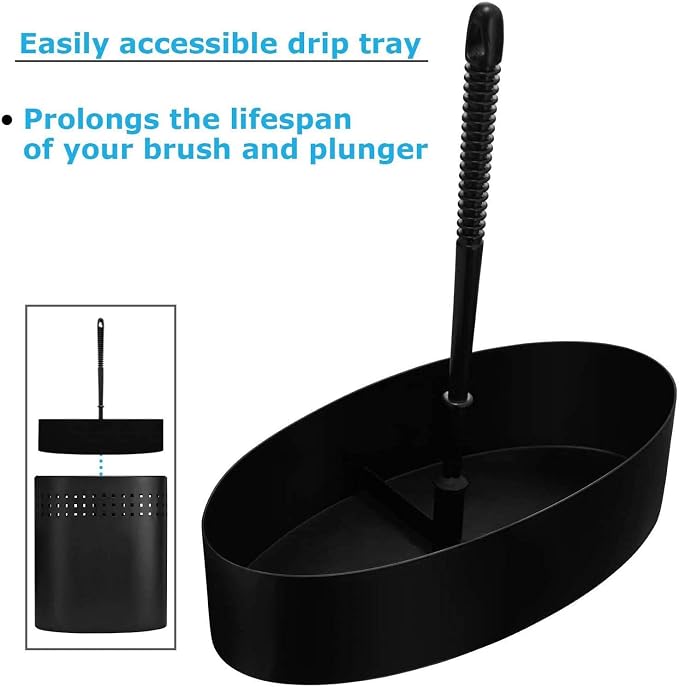 Blue Donuts Toilet Brush and Plunger Set - Image 6