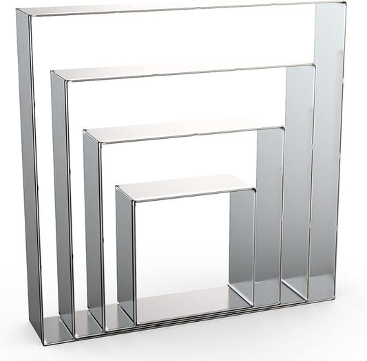 Square Cookie Cutter Set Large by QAAQS