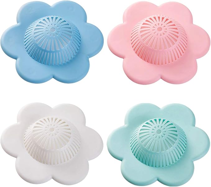 Hair Catcher Silicone Hair Stopper Shower Drain Covers by Unknown