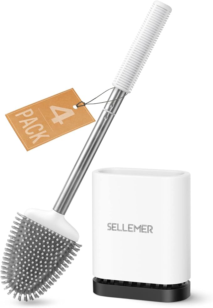 Sellemer Toilet Brush and Holder Set by Sellemer