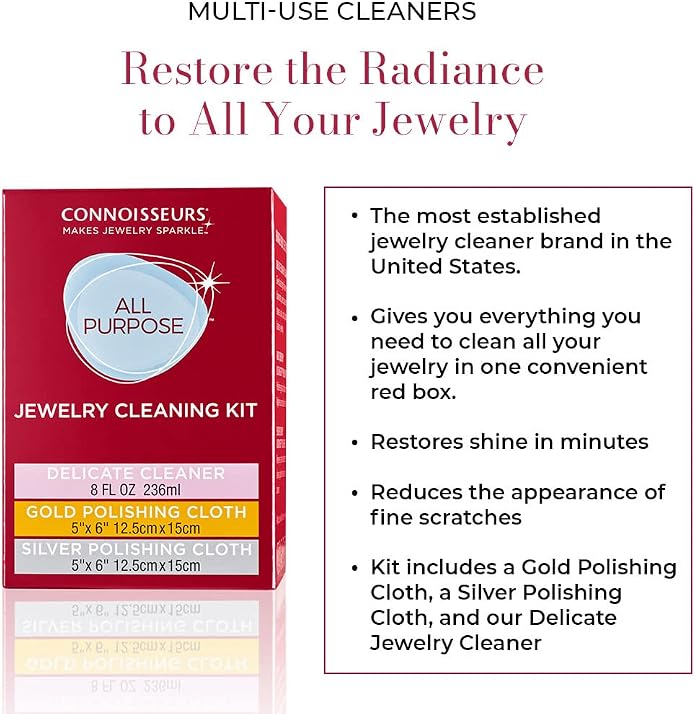 CONNOISSEURS All-Purpose Jewelry Cleaning Kit - Image 5