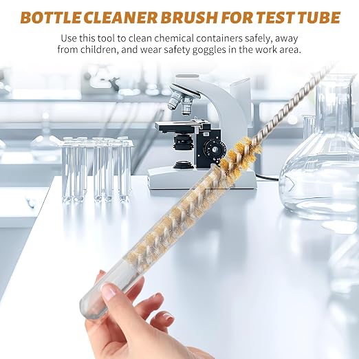 7-Pieces Brass Wire Bottle Brush Brass Pipe Cleaner, 12 Inch Long Wire Brushes - Image 6