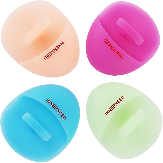 INNERNEED Super Soft Silicone Face Cleanser and Massager Brush Manual Facial by INNERNEED