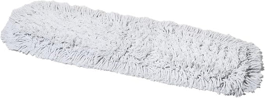 24 Inch Commercial Dust Mop Replacement Head – Reusable Cotton Dust Mop Refill by TidyTools