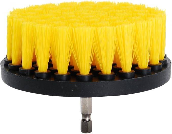 HIFROM 2 PCS, Soft and Medium Drill Brush Power Scrubbing Brush Drill Attachment - Image 3