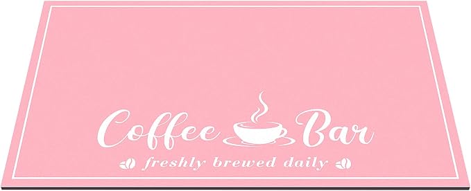 Absorbent Coffee Mat, Fashion Dish Drying Mat - Image 9
