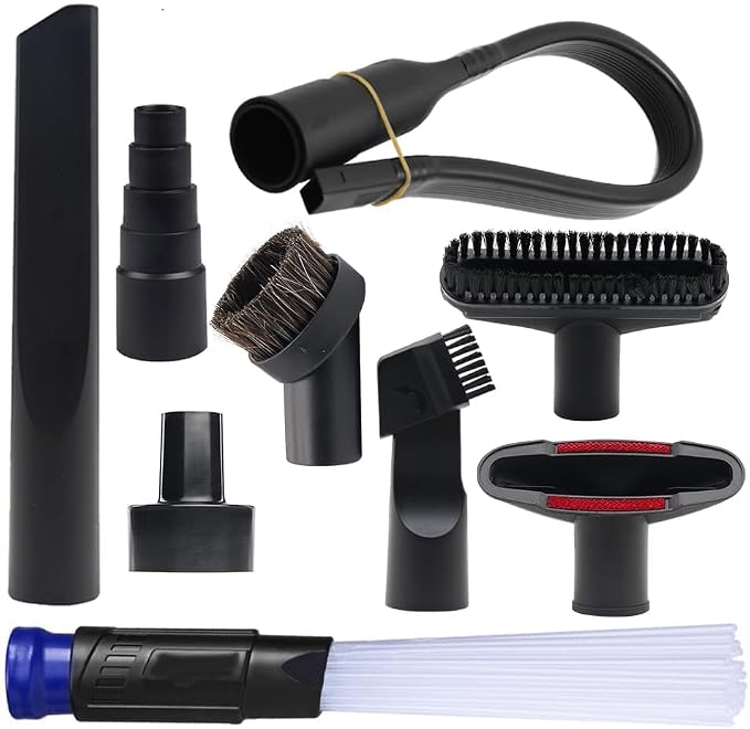 9 Pcs Household Cleaning Vacuum Cleaner Attachments by GIBCleaningtool