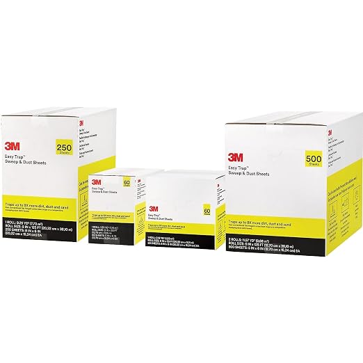 3M Easy Trap Duster Sweep and Dust Sheets, 60 Sheets/Roll - Image 8
